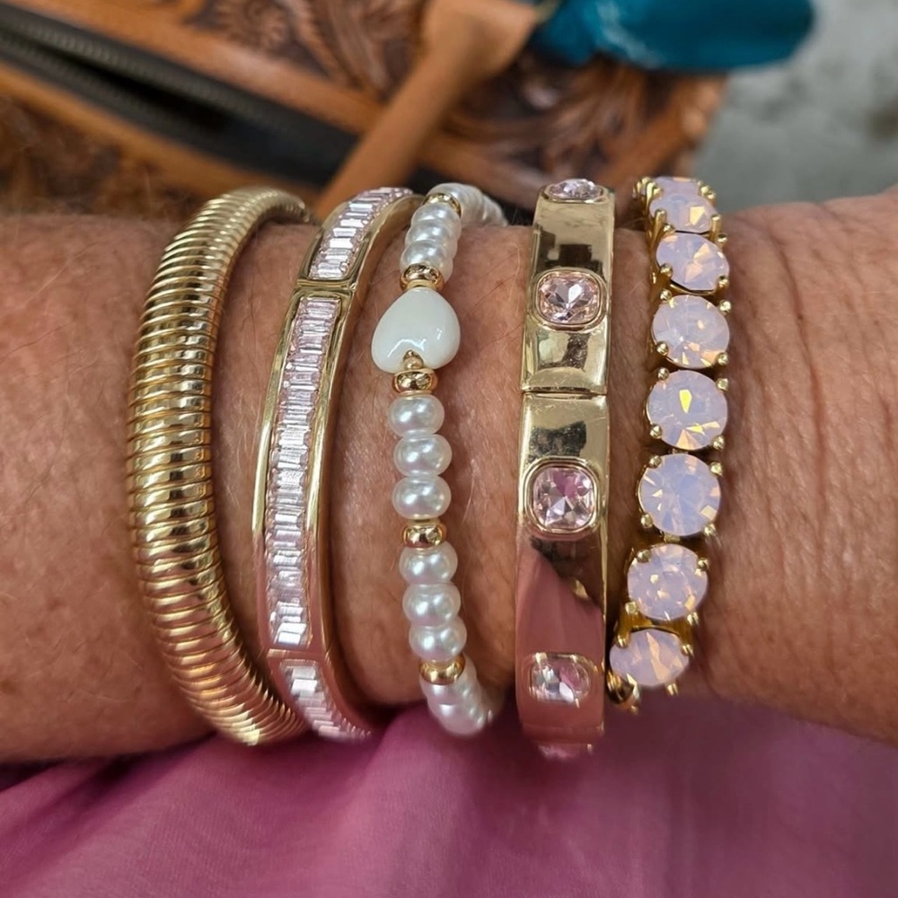 Park Lane Pink Opal Impression Bracelet! BNIB!! - Picture 3 of 14